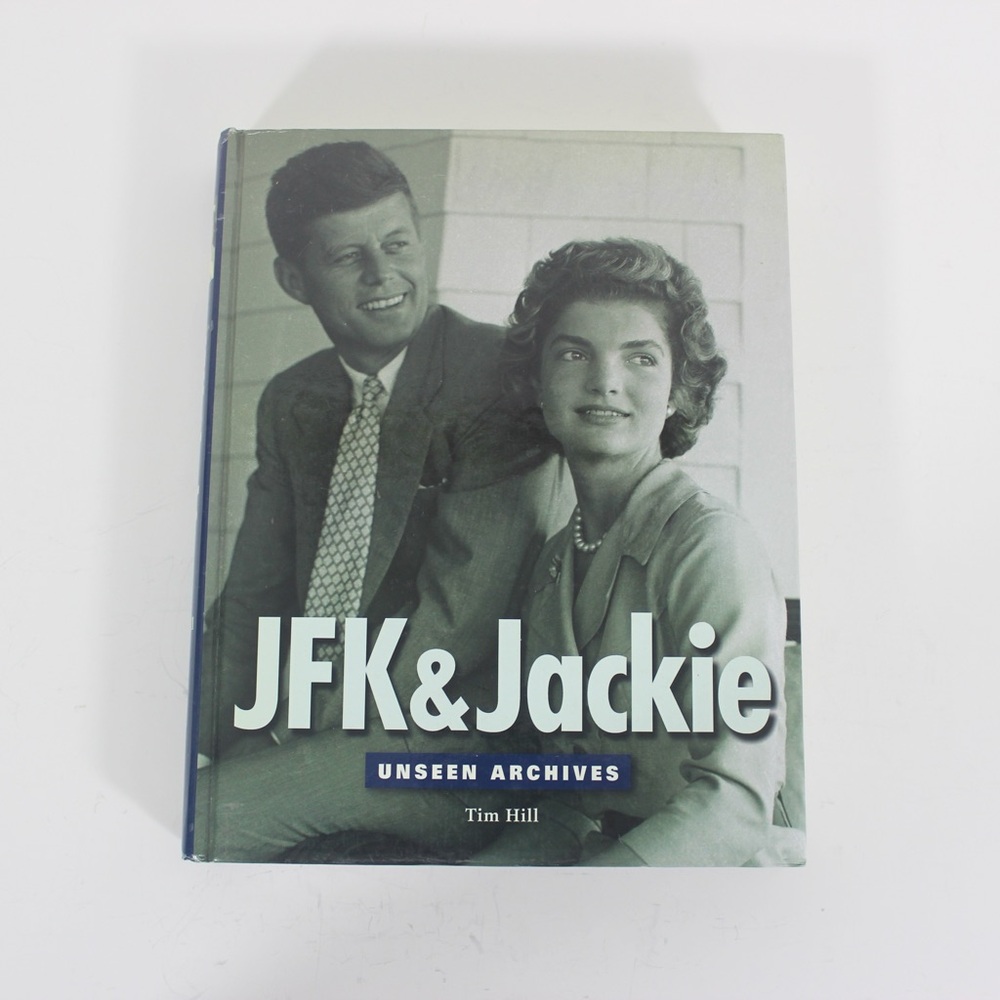 JFK & Jackie Unseen Archives by Tim Hill Hard Cover Coffee Table Book